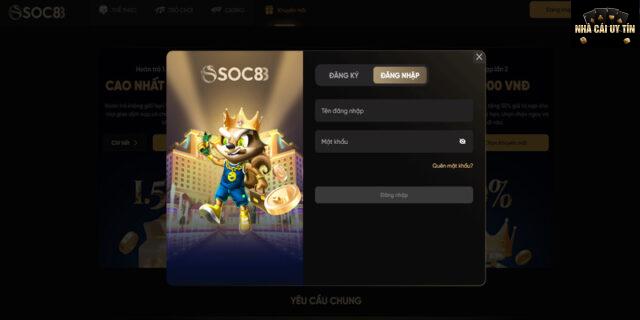 Các lưu ý khi đăng ký Soc88