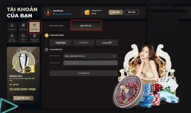 Những Lưu Ý Quan Trọng Khi Nạp Rút Tiền Soc88